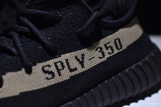 Black Green 350 Core Yeezy V2 Boost BY9611 Adidas 0730